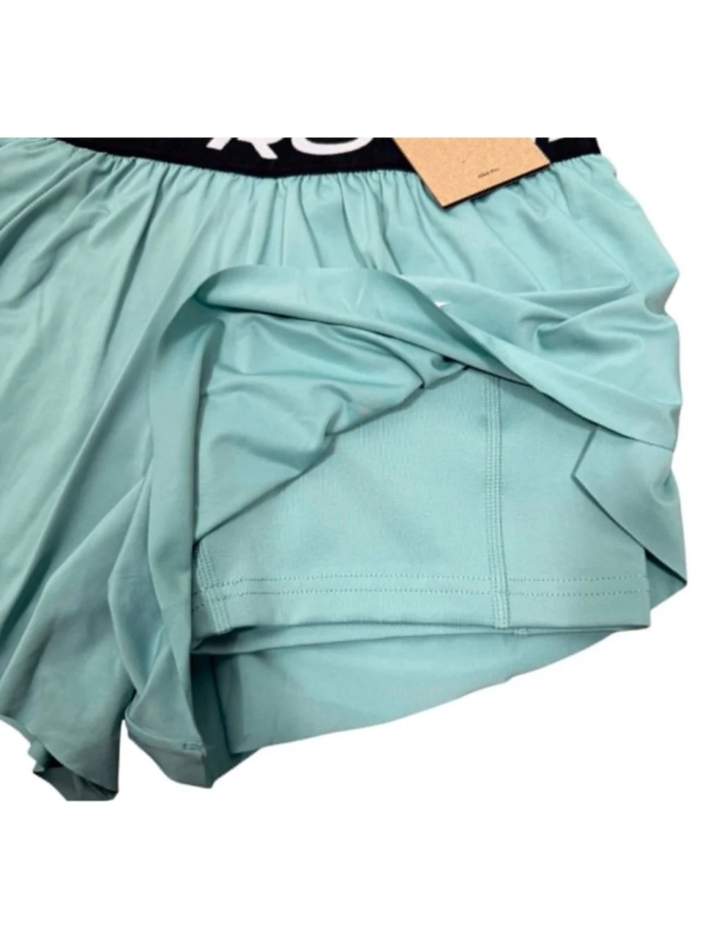 Nike Pro Dri-FIT 2-in-1 Training Shorts Teal Athletic Gym Kids Size Medium NWT